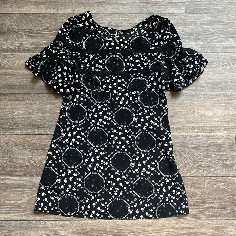 🌺 Free people geometric print dress